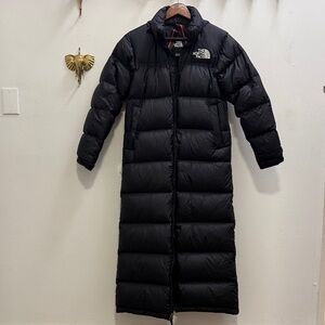 The North Face Women's Full-Length Black Puffer Coat